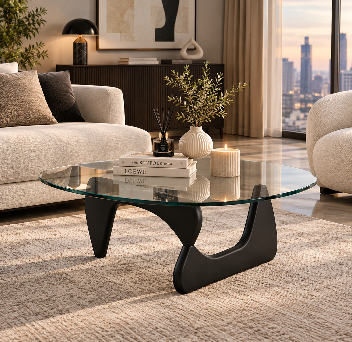 Modern Glass Coffee Table