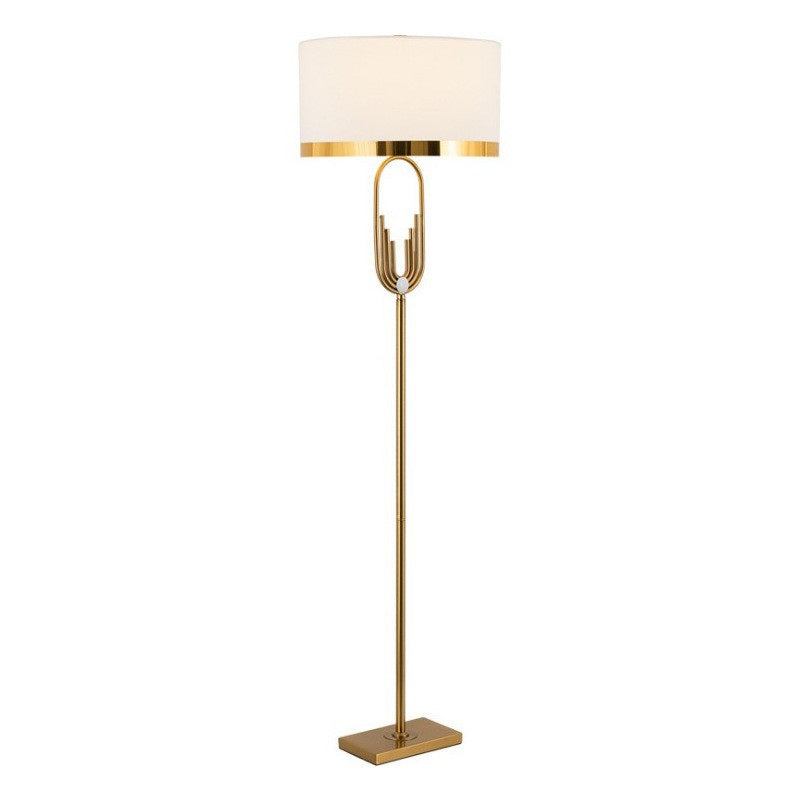 Elegant Wrought Iron Floor Lamp