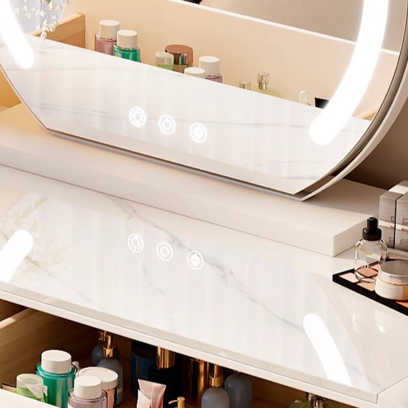 Dressing Table with Mirror + Chair