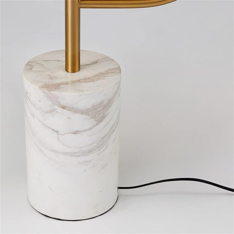 Graceful Marble & Hardware Floor Lamp