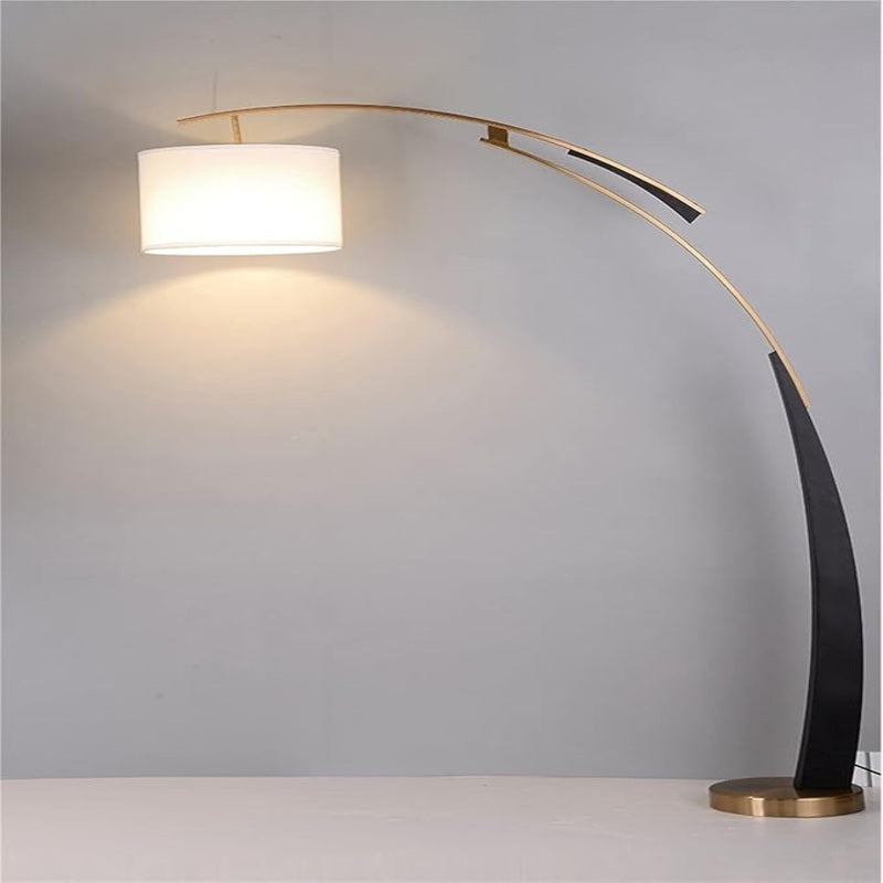 Elegant Wrought Iron Floor Lamp