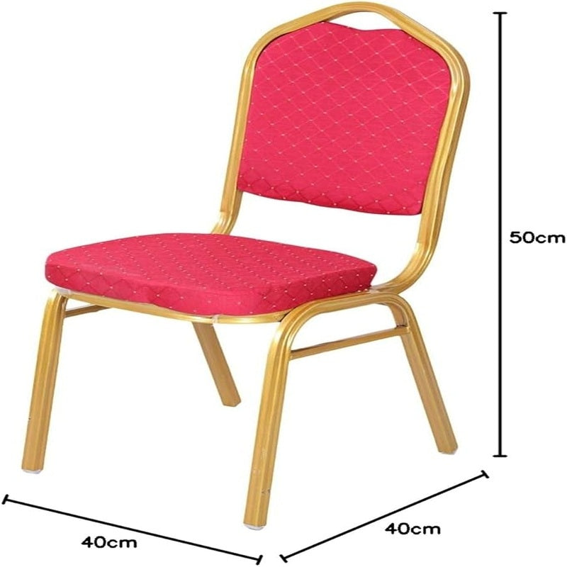 Red Aluminum Dinning Chair