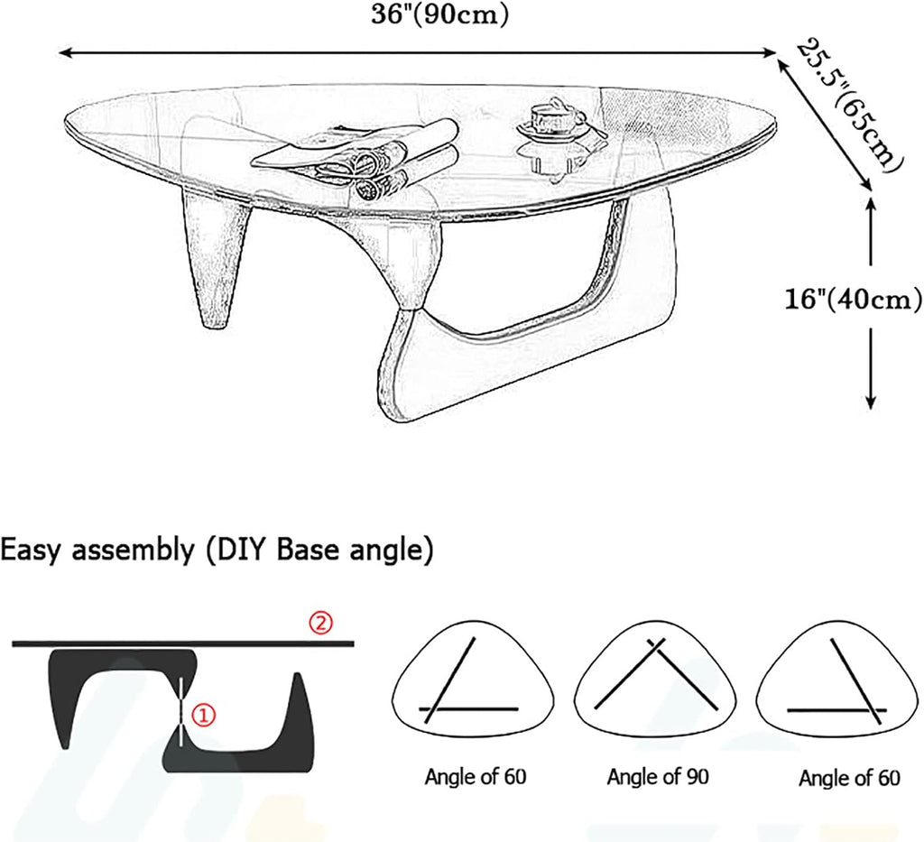 Modern Glass Coffee Table
