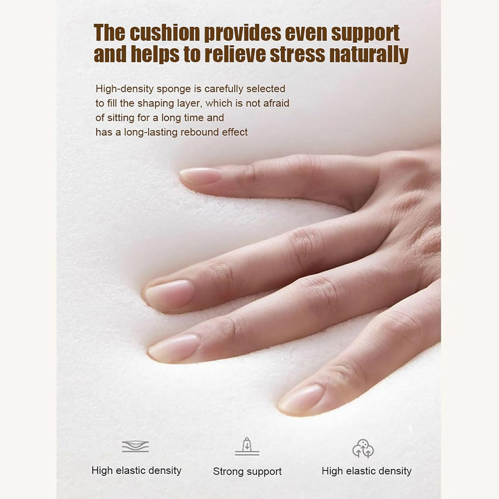 White Leather Sherpa Single Sofa Chair