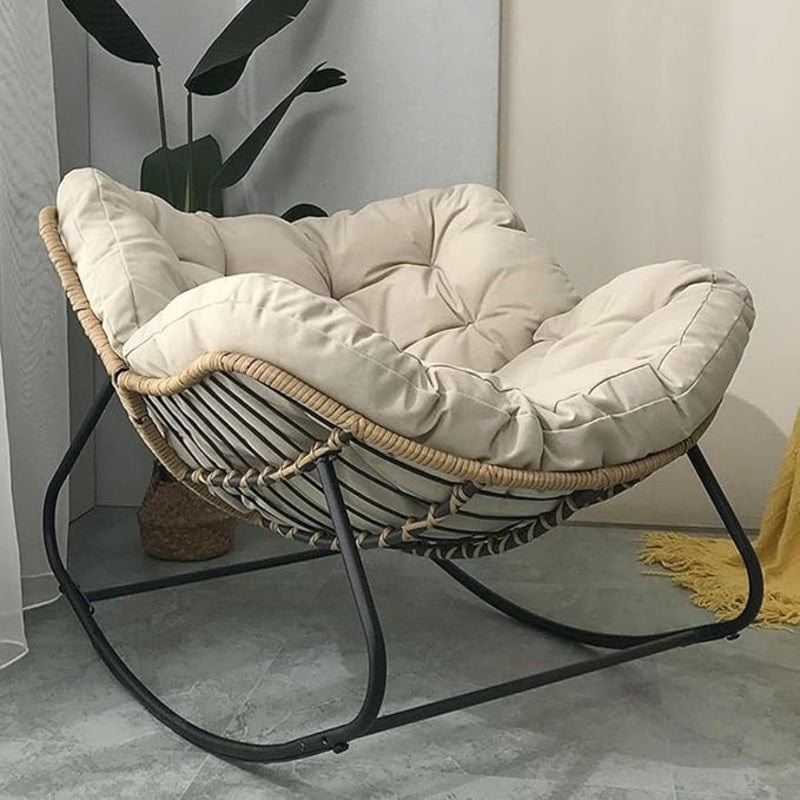 Beige Rocking Chair