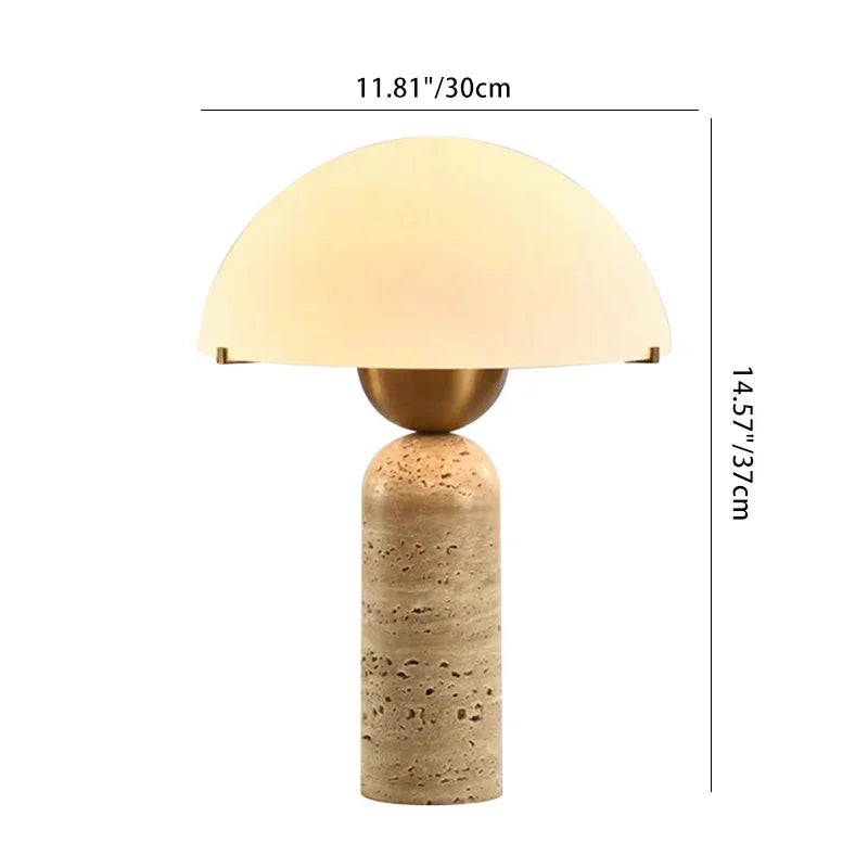 Elegant Yellowstone Hardware & Glass Lamp