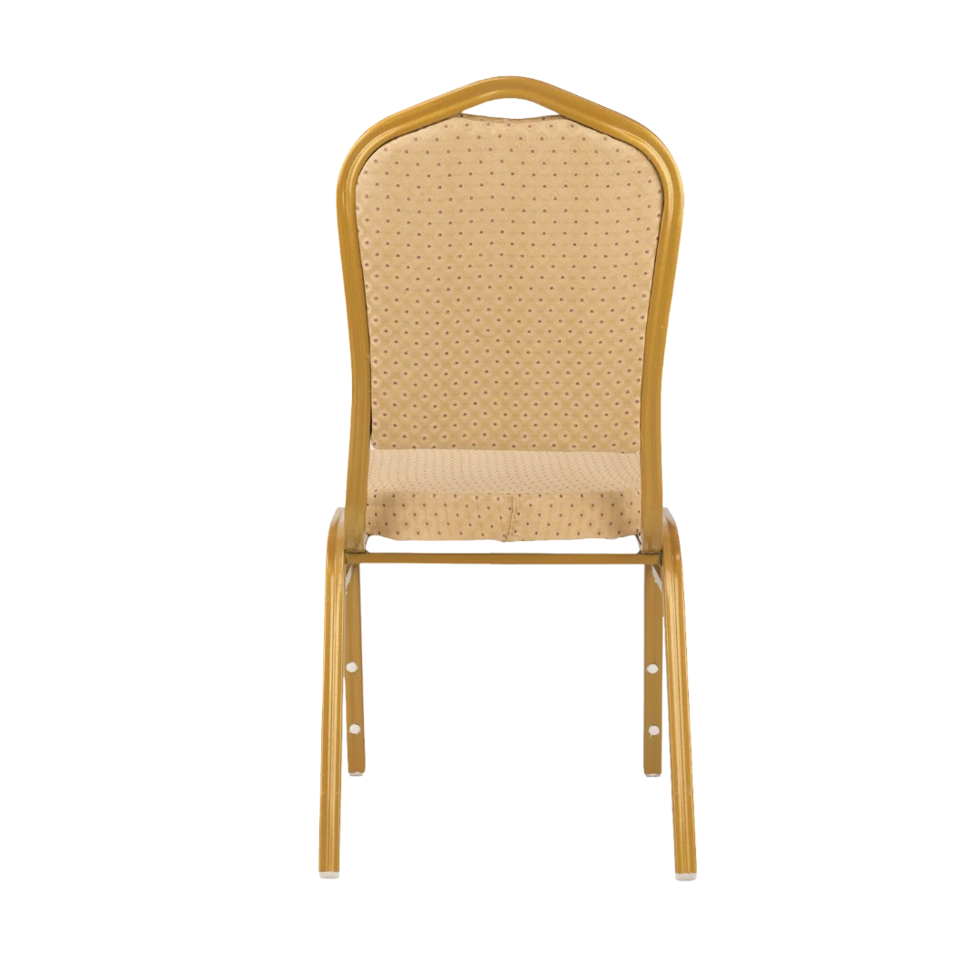 Brown Aluminum Dinning Chair