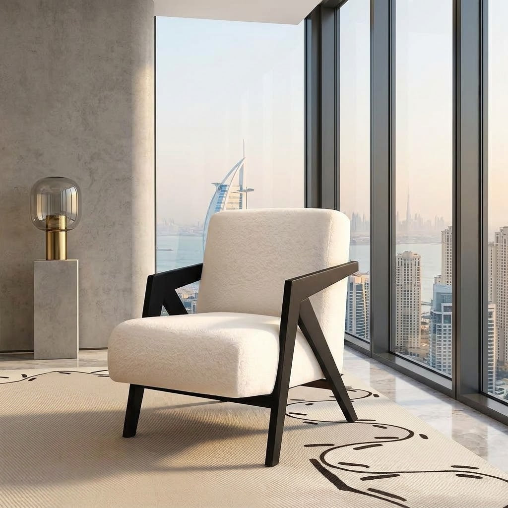 Fabric Lounge Chair