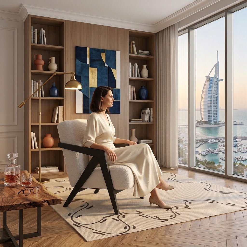 Fabric Lounge Chair