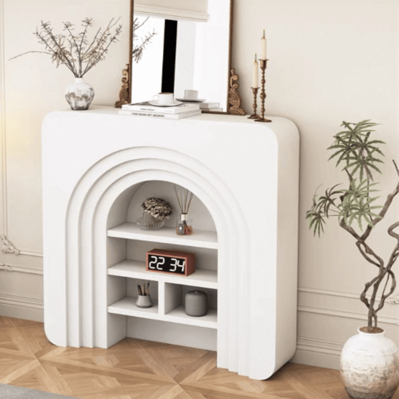 White Console Table