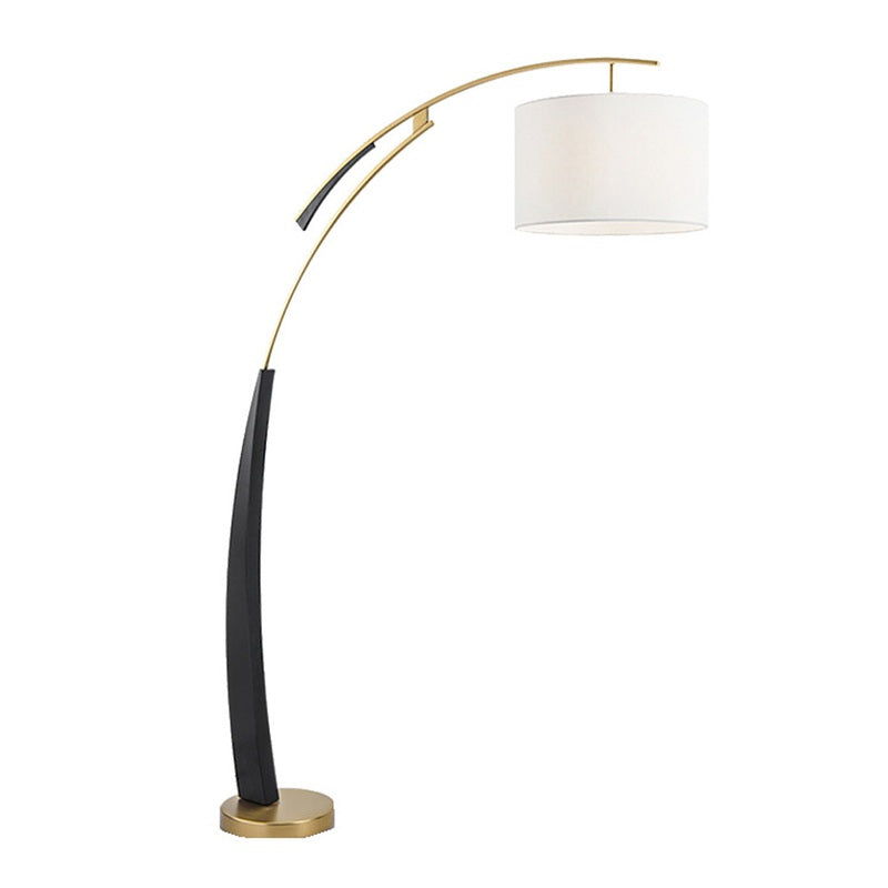 Elegant Wrought Iron Floor Lamp